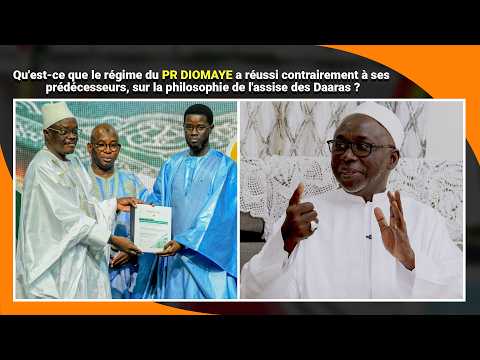 Qu'est-ce que le régime du PR DIOMAYE a réussi contrairement à ses prédécesseurs, sur la philosophie